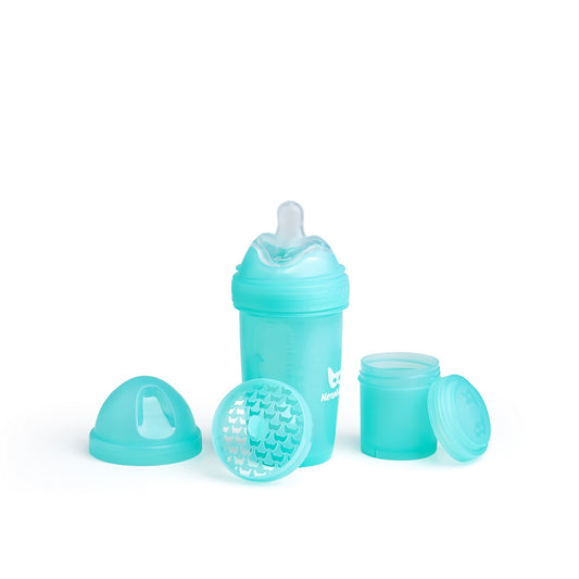Double Anti-Colic Baby Bottle 240 ml - Blue