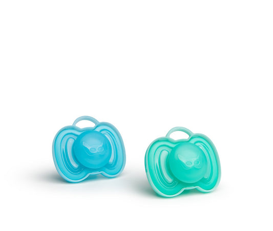 Hero Pacifiers 0+months (2 Pack) - Blue/Turquoise