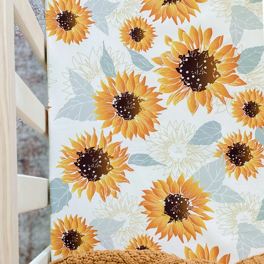 Sunflower Fitted Cot Sheet