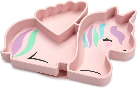 Silicone Suction Plate - Unicorn